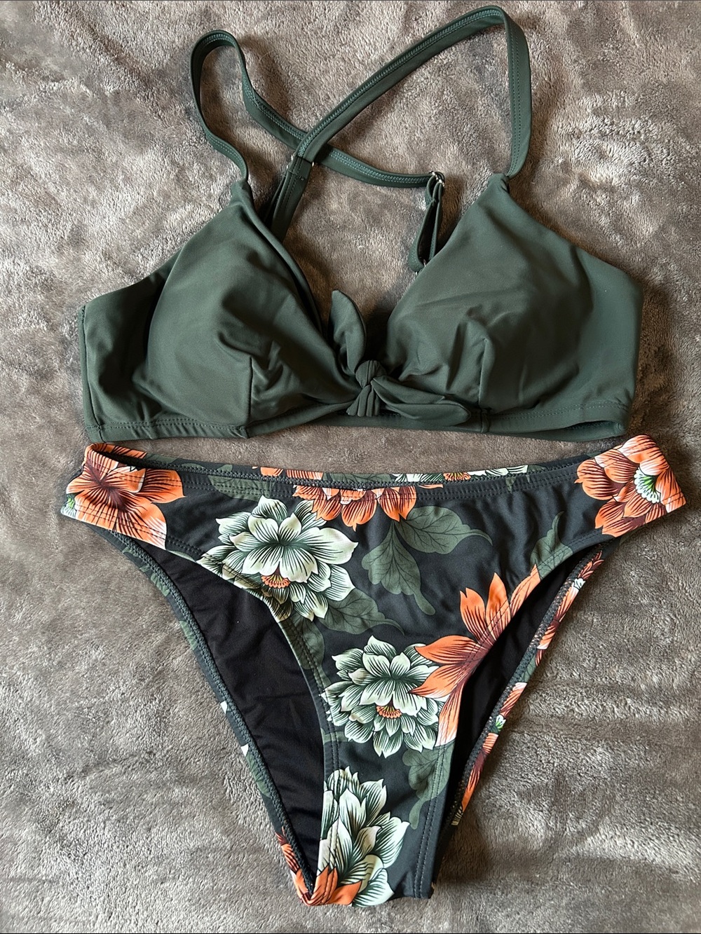 CUPSHE floral bikini